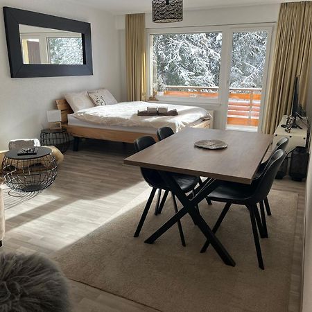 Grand Studio Au Centre De Crans Buitenkant foto